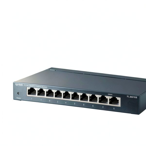 TP-Link Metal Switch 8-Port 10/100/1000Mbps RJ45-5