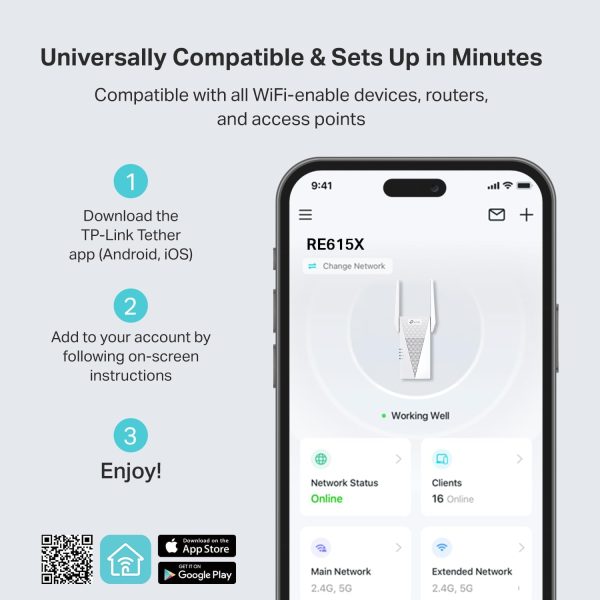 TP-Link Wi-Fi 6 AX1800 Range Extender for Home-4