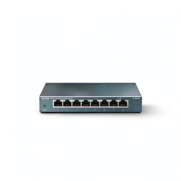 TP-Link Metal Switch 8-Port 10/100/1000Mbps RJ45-4