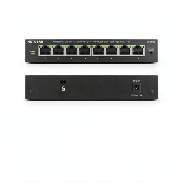 Netgear 8-Port Gigabit Switch Managed Essentials-1