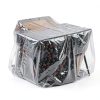 Aussio Clear Plastic Sheeting Roll 400FT x 9FT HDPE Painter Drop Cloth-3