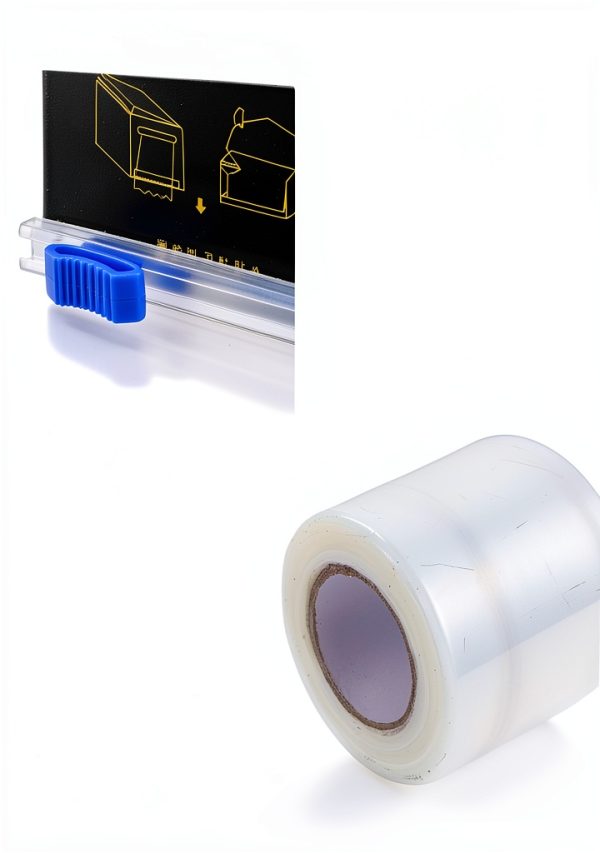 HAKIDZEL Transparent Lip Care Plastic Film Pack 3 Rolls – Lightweight-5