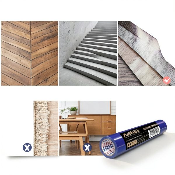ADHES TAPE PURSUIT OF PERFECTION Heavy Duty Floor Protection Film-4