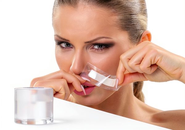 HAKIDZEL Transparent Lip Care Plastic Film Pack 3 Rolls – Lightweight-3