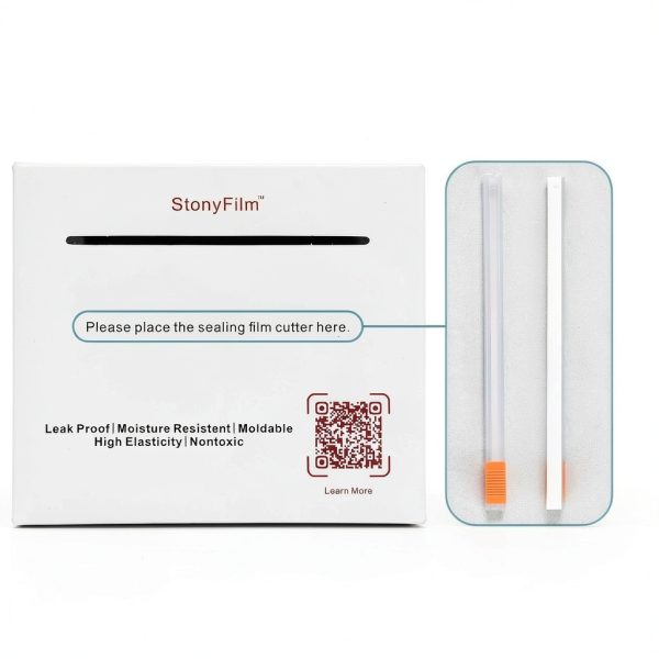 stonylab Lab Sealing Film, 10cm Wide x 38m Long, Flexible and Highly Stretchable (Over 500%), Self-Adhesive Film for Secure Lab Container, Prevents Leakage and Evaporation-4